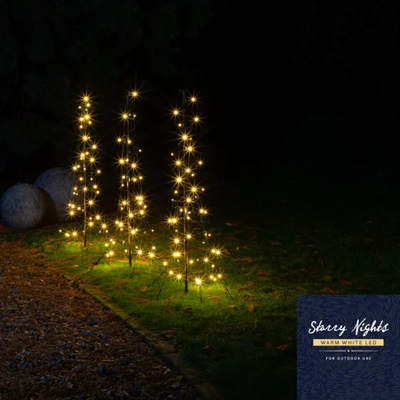 led kerstboom set van 3