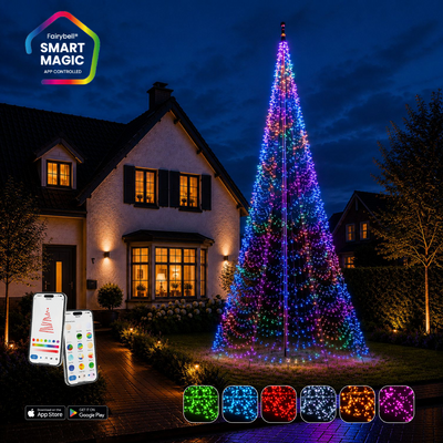 Fairybell PRO Smart Magic 8 meter - RGBW-verlichting en Tuya-app