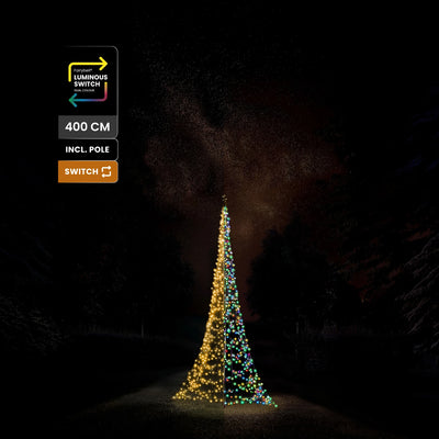 Fairybell Premium Luminous Switch 4 meter 1536 LED productafbeelding