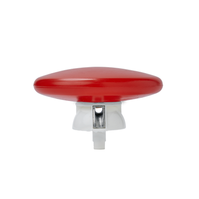 Polyester vlaggenmast oranje knop