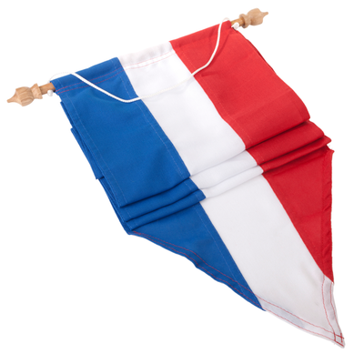 welkomswimpel rood wit blauw