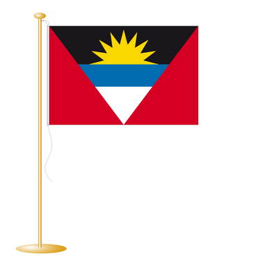 tafelvlag Antigua en Barbuda