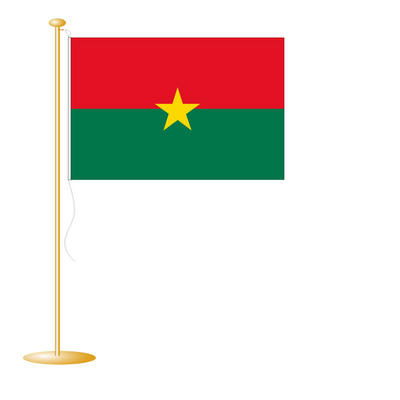 tafelvlag Burkina Faso