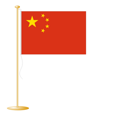 tafelvlag China