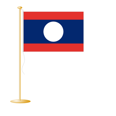 tafelvlag Laos
