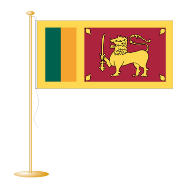 tafelvlag Sri Lanka