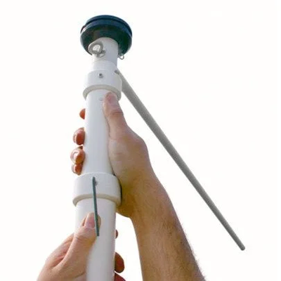 uitschuifbare vlaggenmast