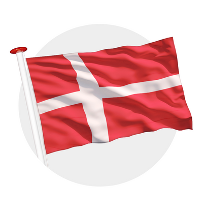 vlag Denemarken