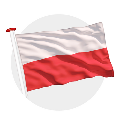 vlag Polen