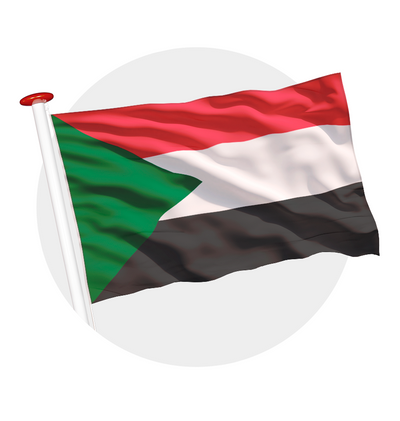 vlag Soedan