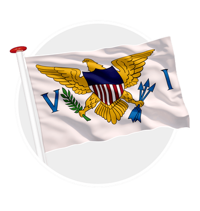 vlag Amerikaanse maagdeneilanden