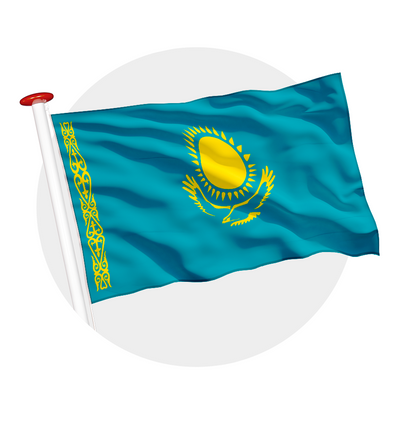 vlag Kazachstan