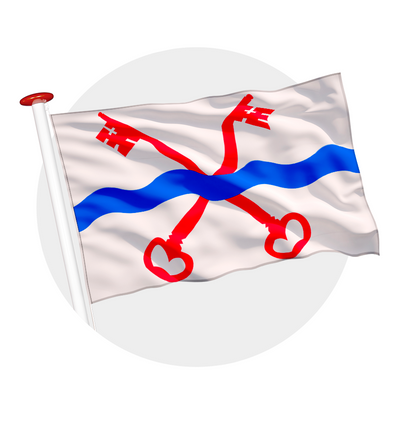 vlag Leiderdorp