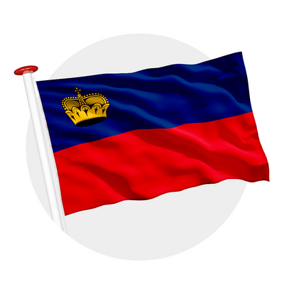 vlag Liechtenstein