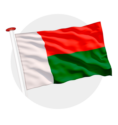 vlag Madagaskar