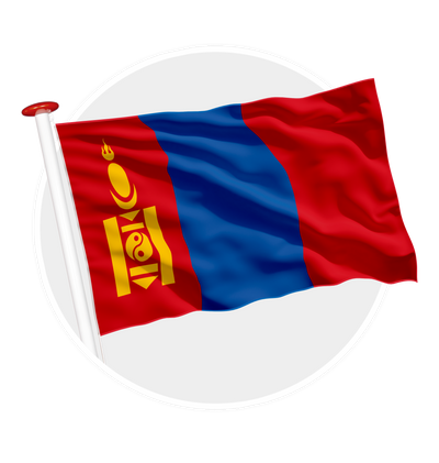 vlag Mongolie