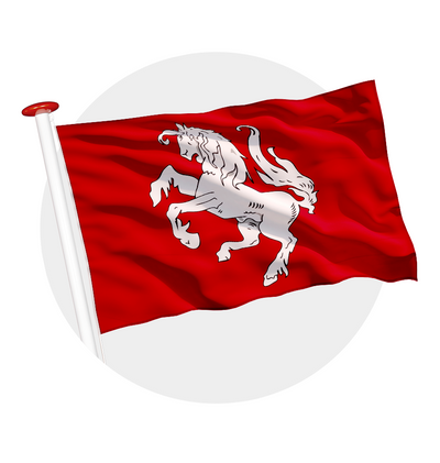 vlag Twentse ros