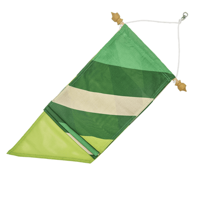 Achterhoekse wimpel met houten stokje voor vlaggenmast