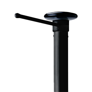 Draaitop met banieruithouder (aluminium vlaggenmast)