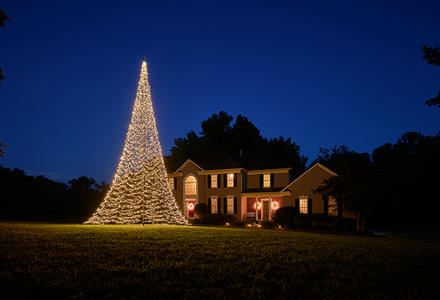 Je tuin feestelijk verlicht met de Fairybell kerstboom