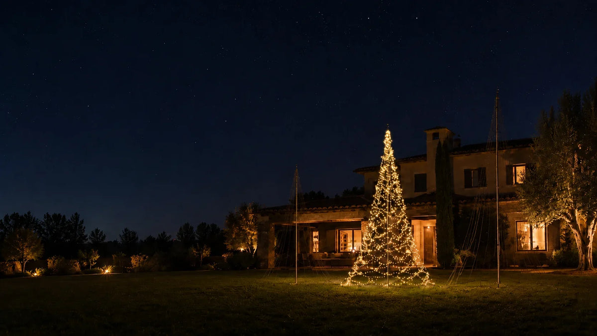 Fairybell Premium kerstverlichting in warm wit bij woning