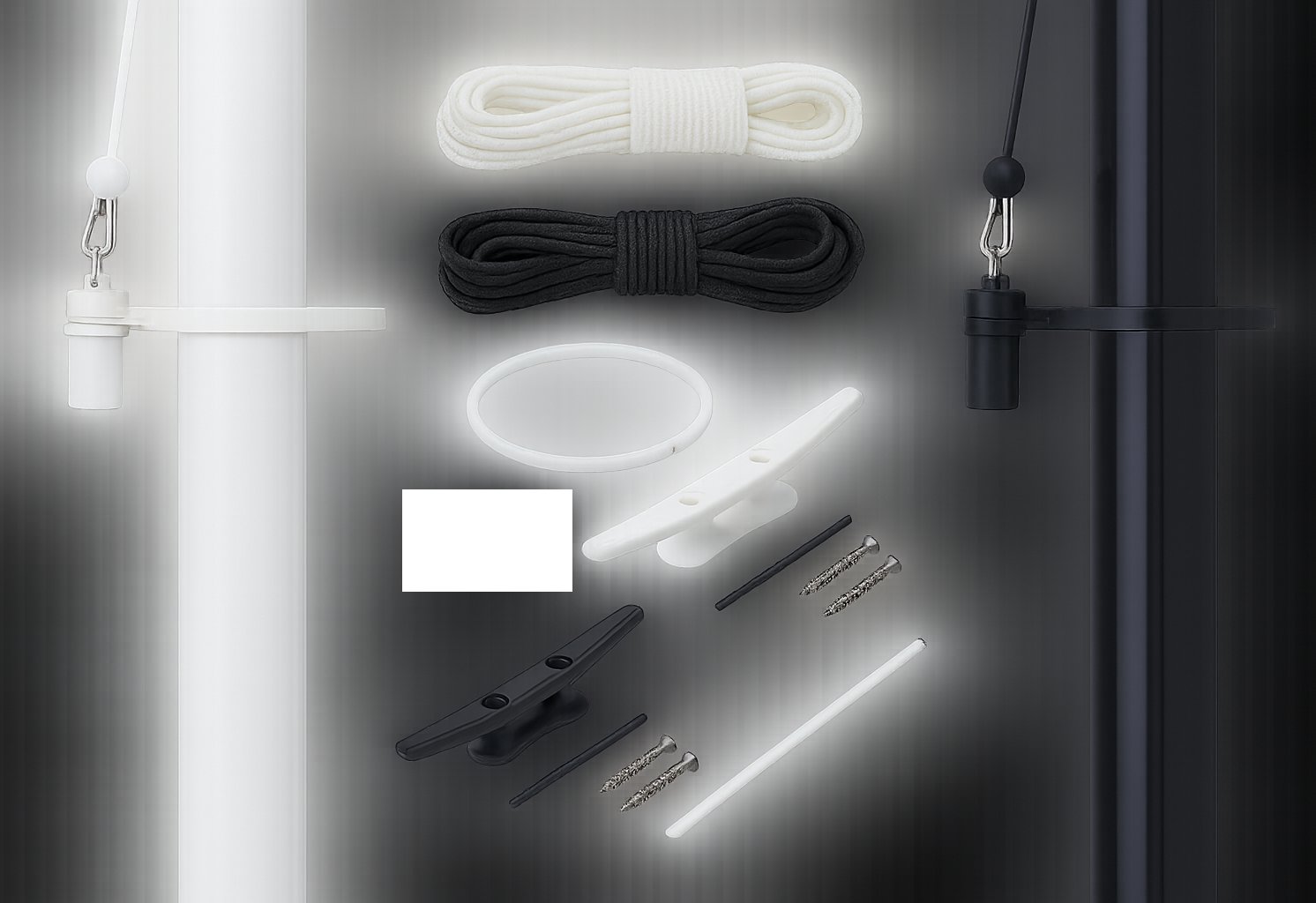 Vlaggenlijn, kikkers & accessoires