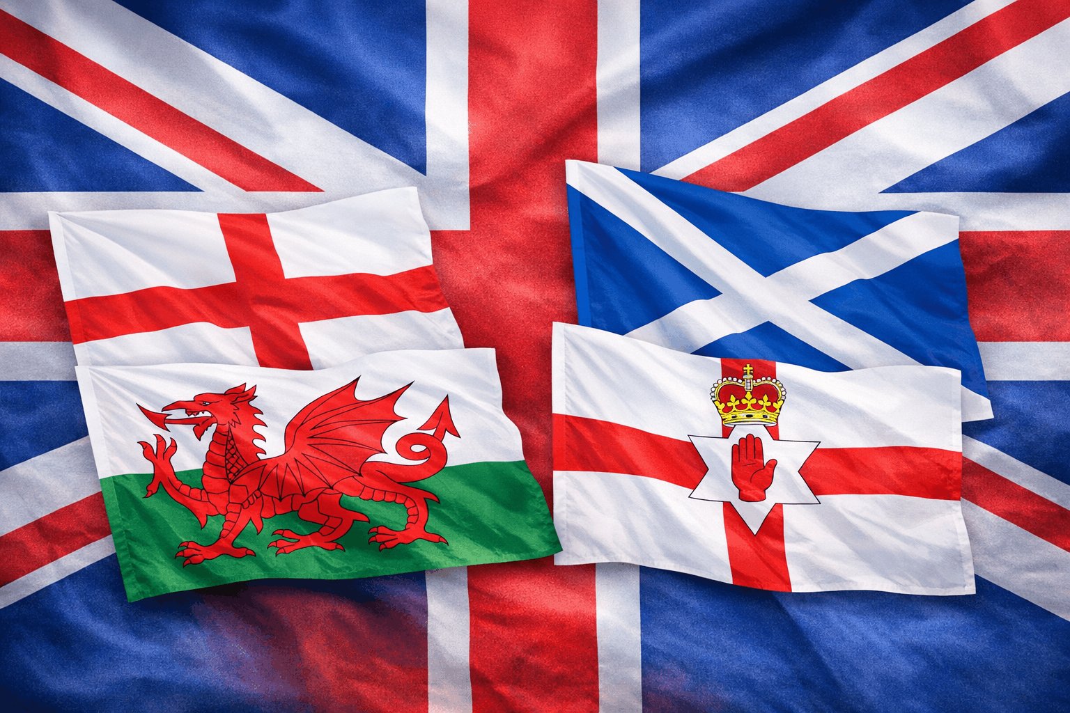 Britse vlaggen