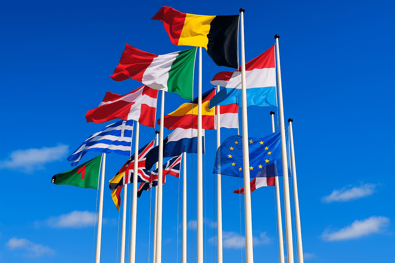 West-Europese vlaggen