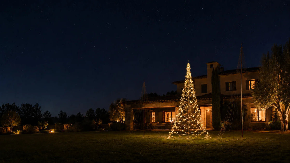 Fairybell Premium kerstverlichting in warm wit bij woning