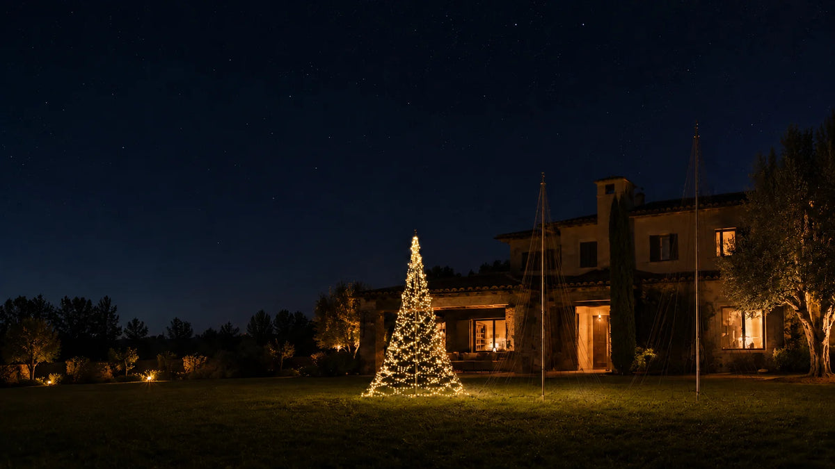 Fairybell Standard kerstverlichting in warm wit bij woning