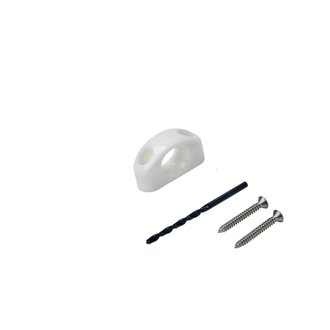 Koordgeleiders schrootogen wit