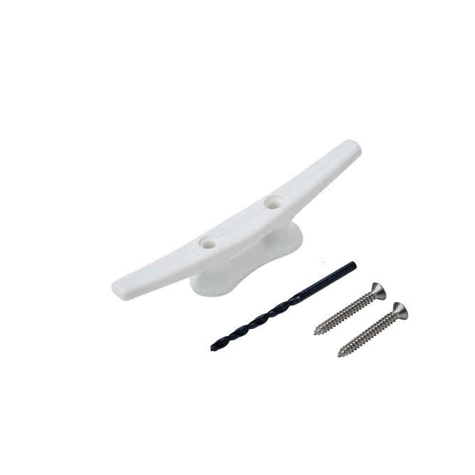 Vlaggenmast kikker 110mm wit