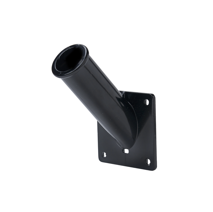 Aluminium vlaggenstokhouder zwart RAL 9005