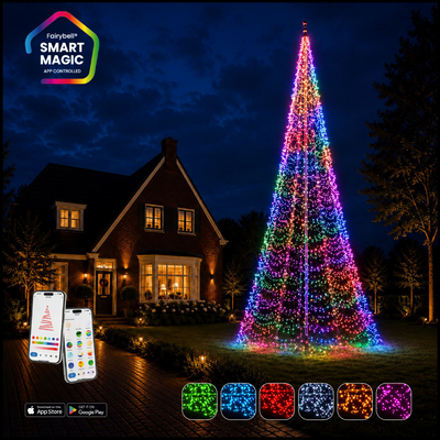 Fairybell PRO Smart Magic 10 meter - RGBW-verlichting en Tuya-app