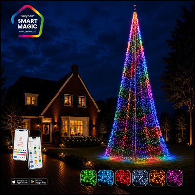 Fairybell PRO Smart Magic 12 meter - RGBW-verlichting en Tuya-app
