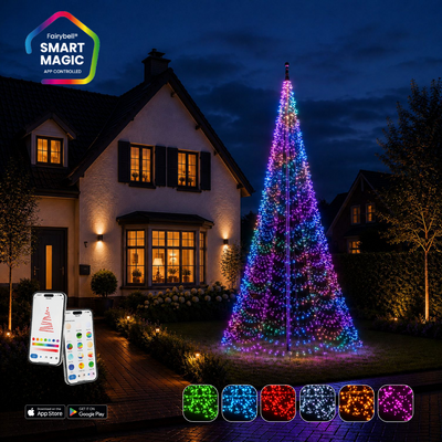 Fairybell PRO Smart Magic 6 meter - RGBW-verlichting en Tuya-app