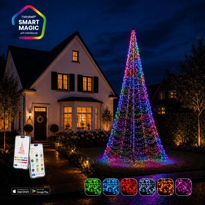 Fairybell PRO Smart Magic 7 meter - RGBW-verlichting en Tuya-app