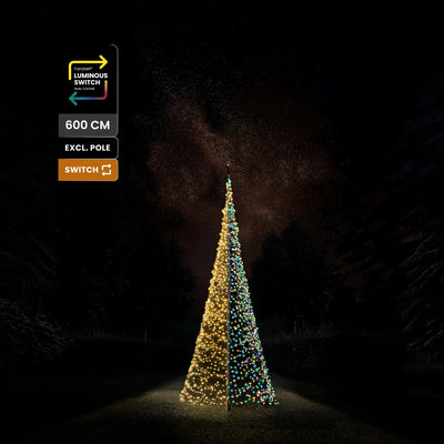 Fairybell Premium Luminous Switch 6 meter 2048 LED productafbeelding