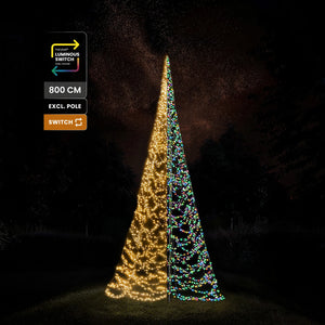 Fairybell Premium Luminous Switch 8 meter - 3024 LED
