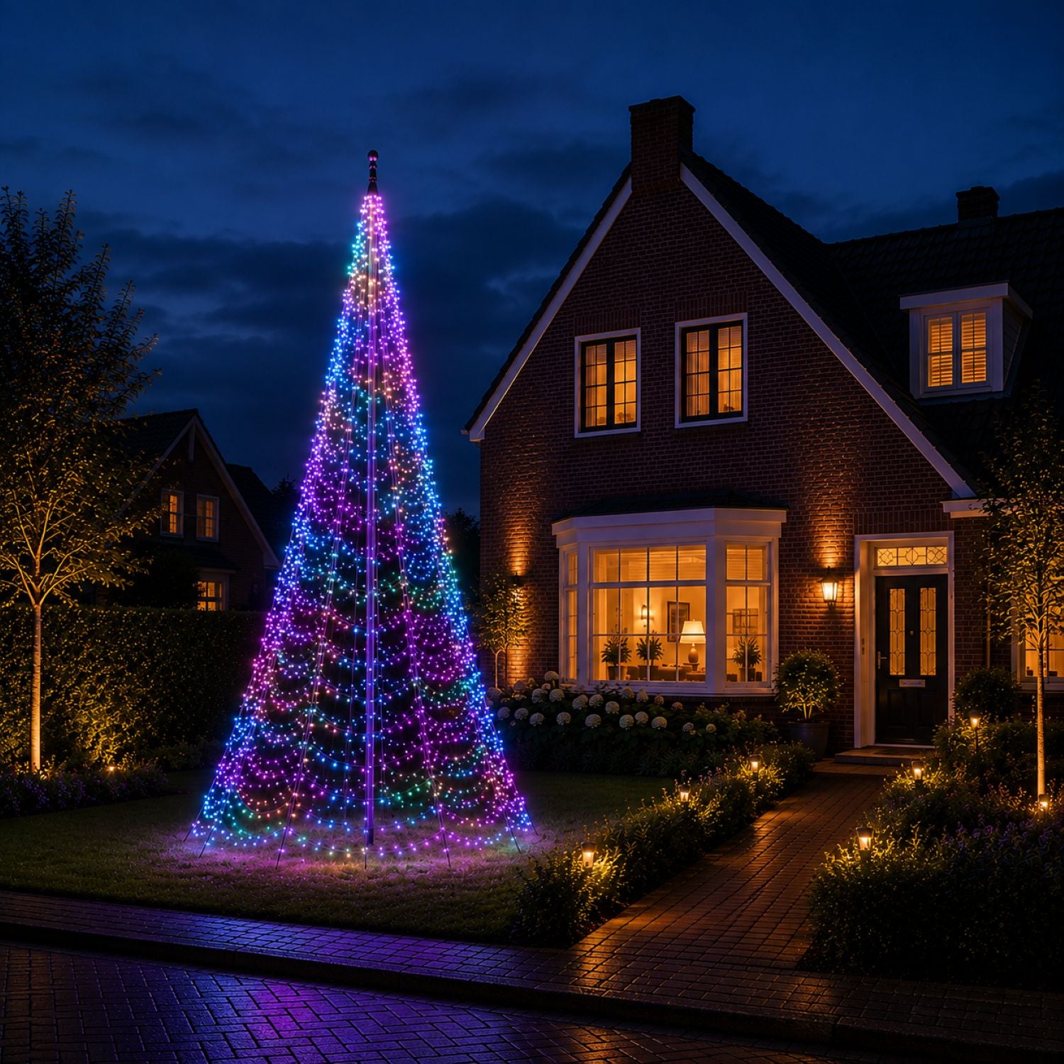 Fairybell PRO Smart Magic 6 meter met 1152 RGBW-leds in multicolour verlichting
