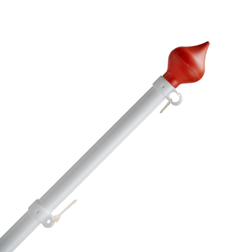 Clips voor halfstok vlaggen