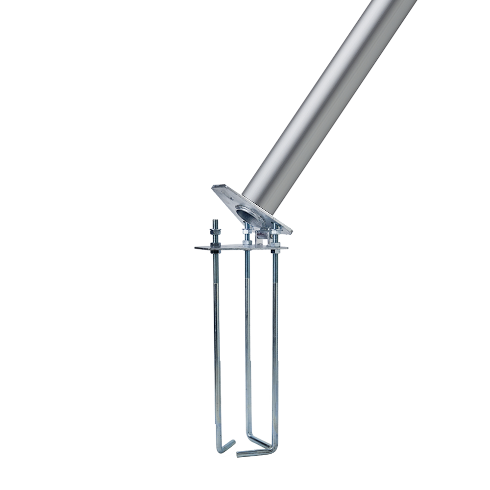 Aluminium baniermast 5 meter