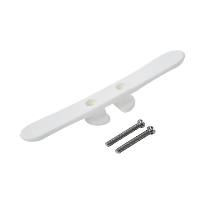 Vlaggenmast kikker wit t.b.v. polyester