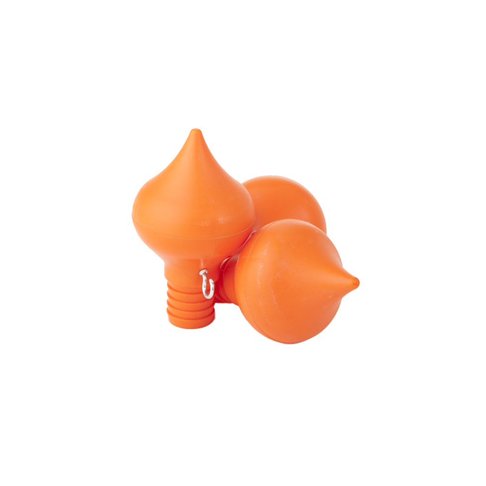 oranje vlaggenstok knoppen