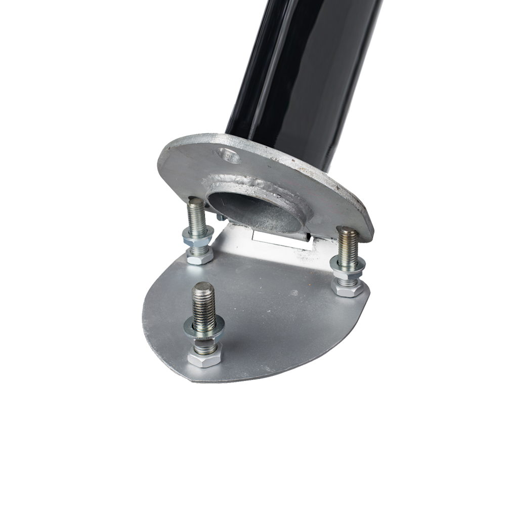 Polyester kantelvoet zwart