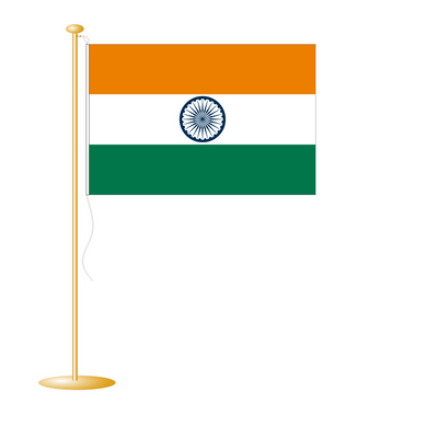 tafelvlag India