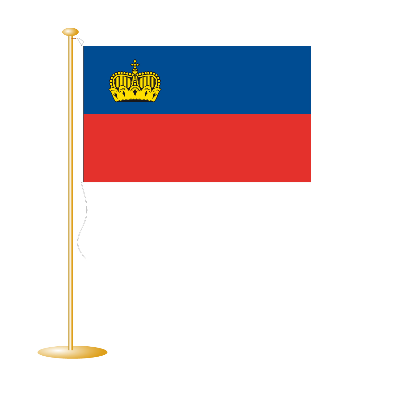 tafelvlag Liechtenstein