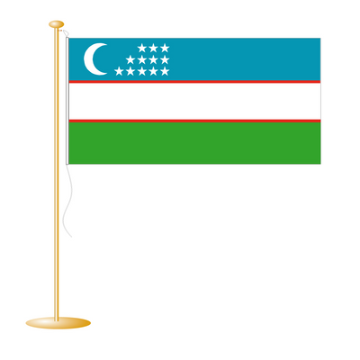 tafelvlag Oezbekistan