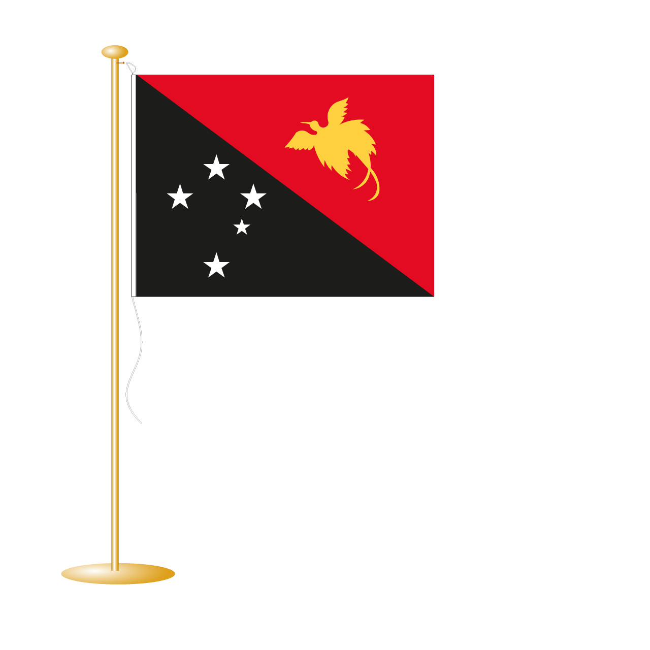 tafelvlag Papoea Nieuw Guinea