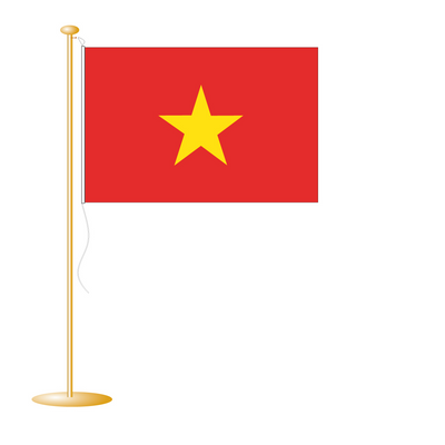 tafelvlag Vietnam